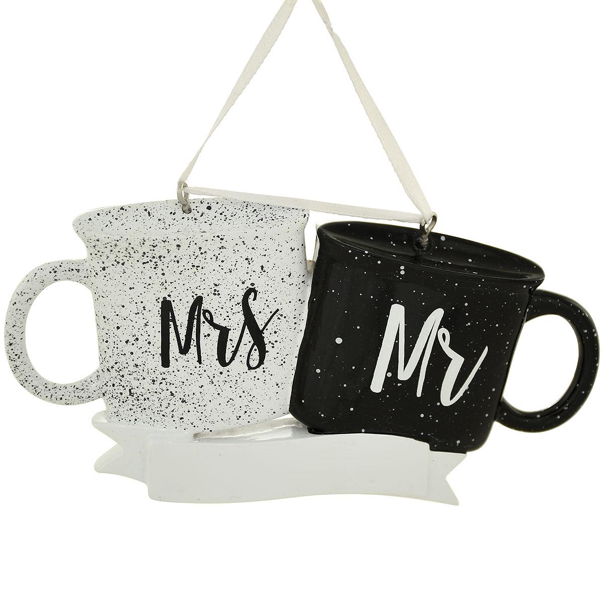 Mr. & Mrs. Mugs Ornament