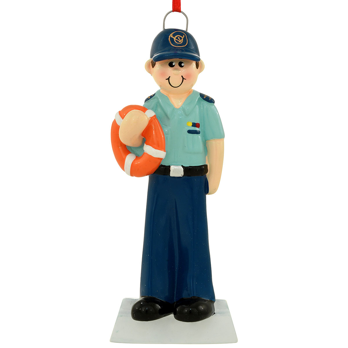 Coast Guard Man Ornament