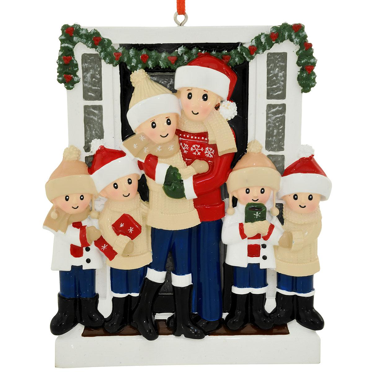 Personalized Farmhouse Family Of 6