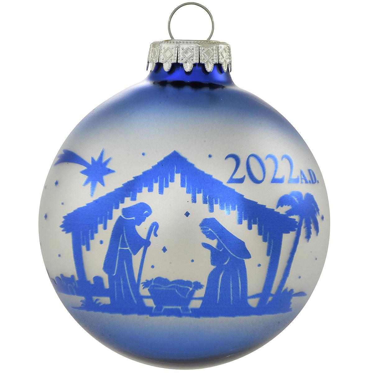 2022 Dated Nativity Ornament