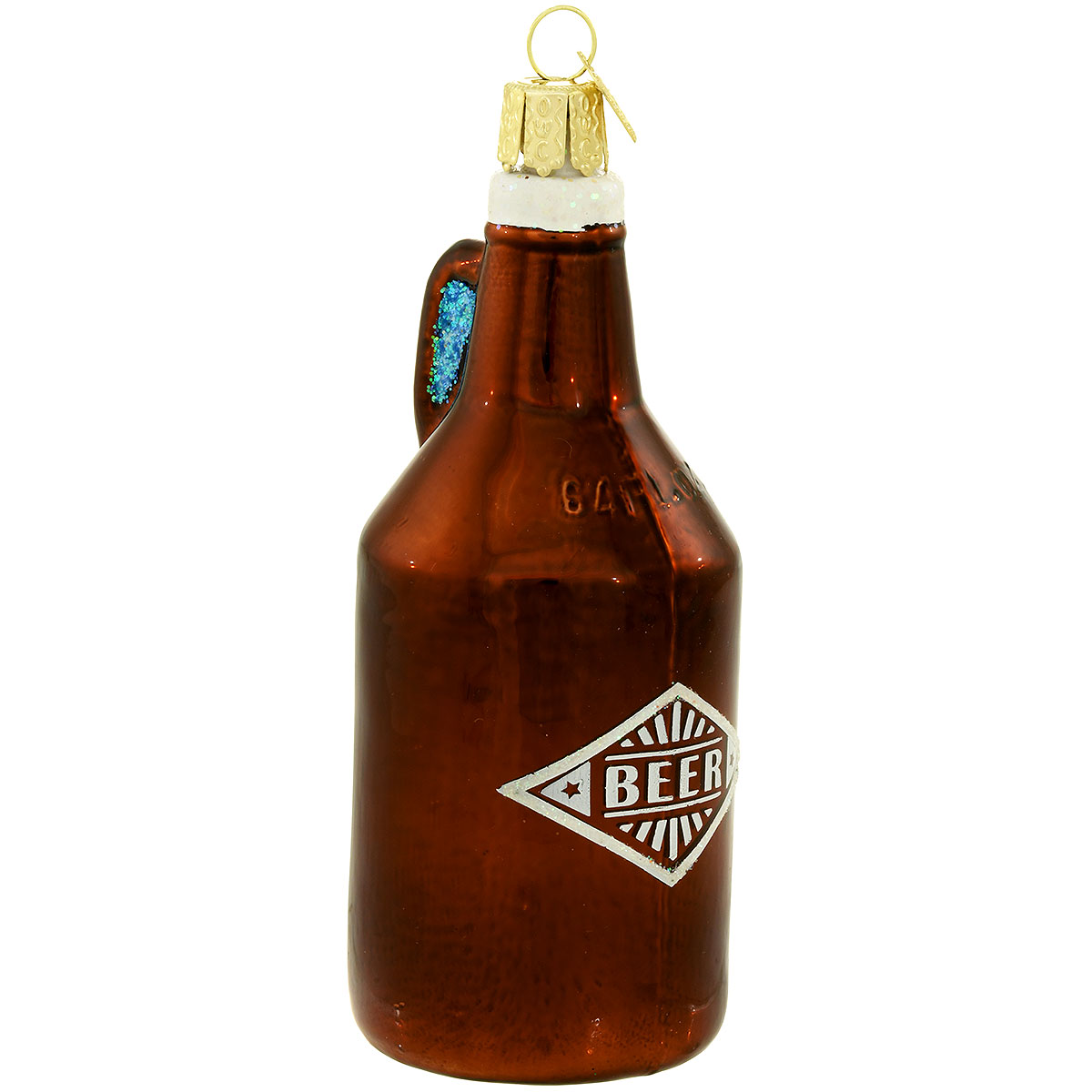Beer Bottle Growler Ornament