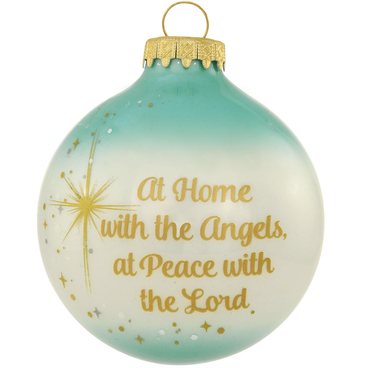 At Home With The Angels Ornament