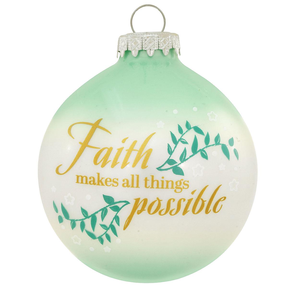 Faith Makes All Things Possible