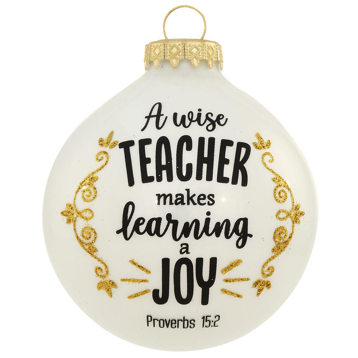 A Wise Teacher Exclusive Ornament