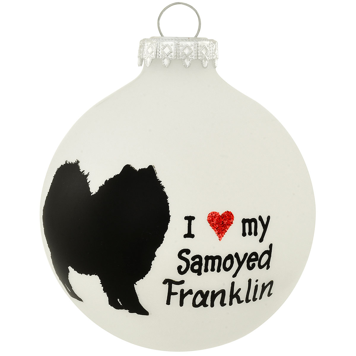 Personalized I Love My Samoyed
