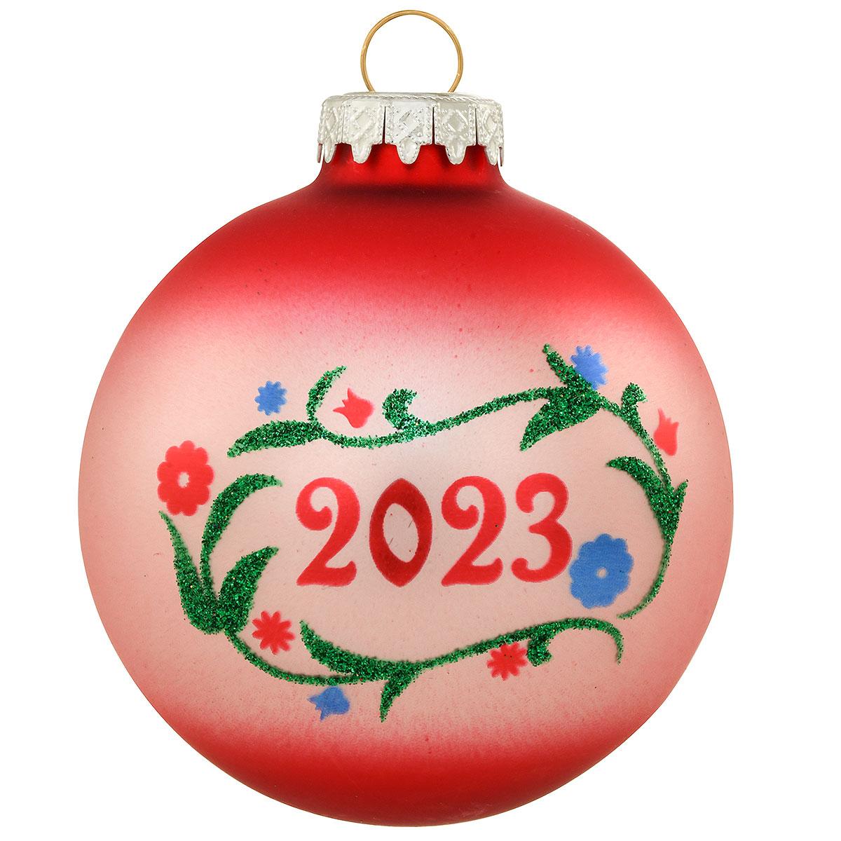 2023 Polish Blessing Glass Ornament