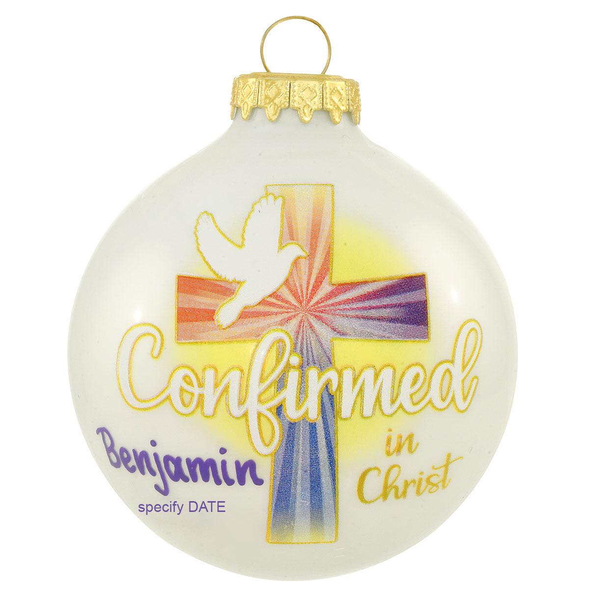 Confirmed In Christ Ornament