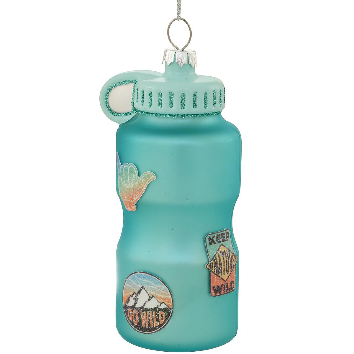 Water Bottle Glass Ornament