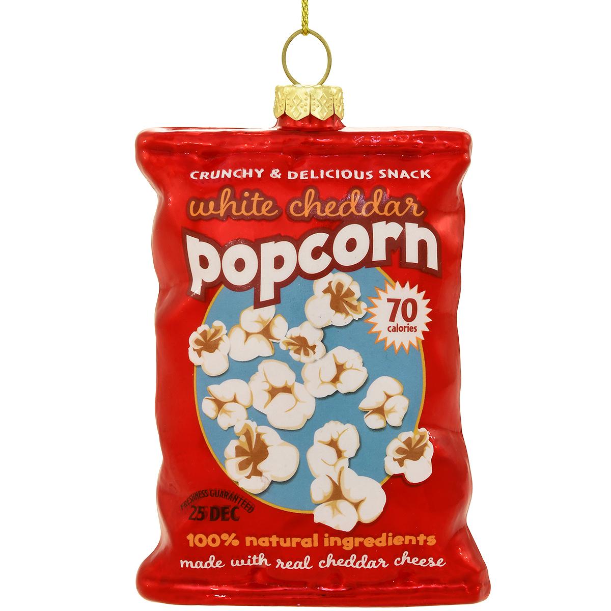 White Cheddar Popcorn Ornament