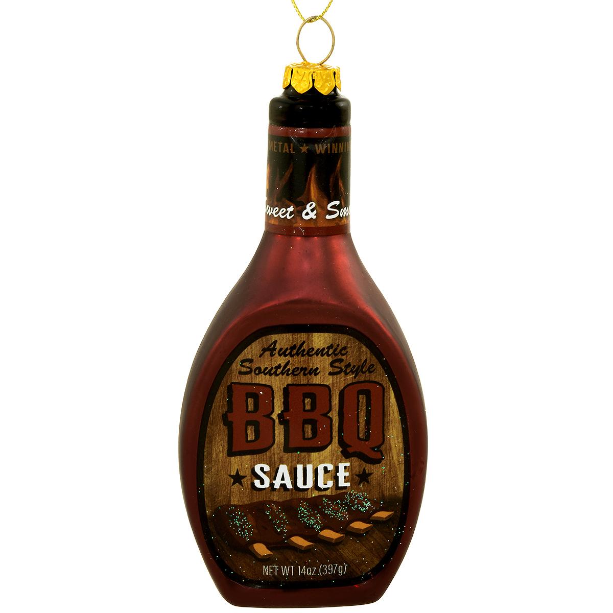 BBQ Sauce Bottle Ornament