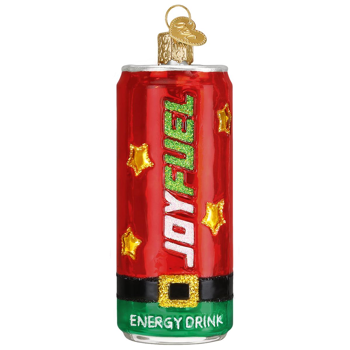 Joyfuel Energy Drink Glass Ornament