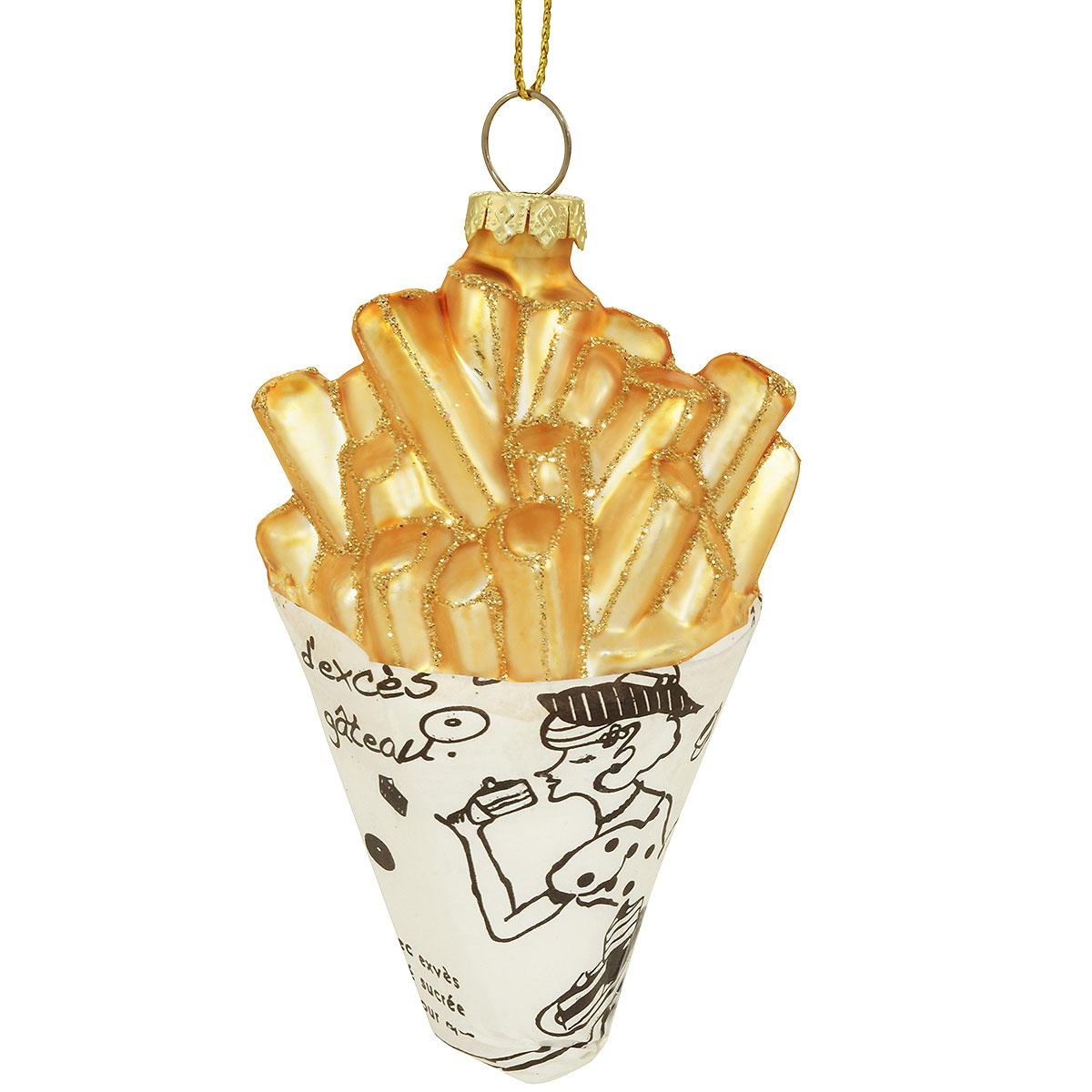French Fries In Paper Ornament