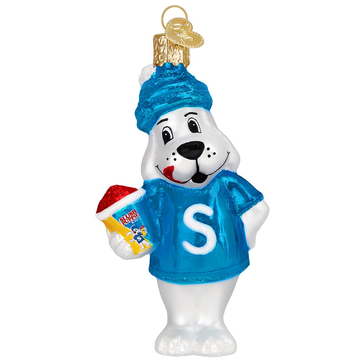 Slush Puppie Glass Ornament