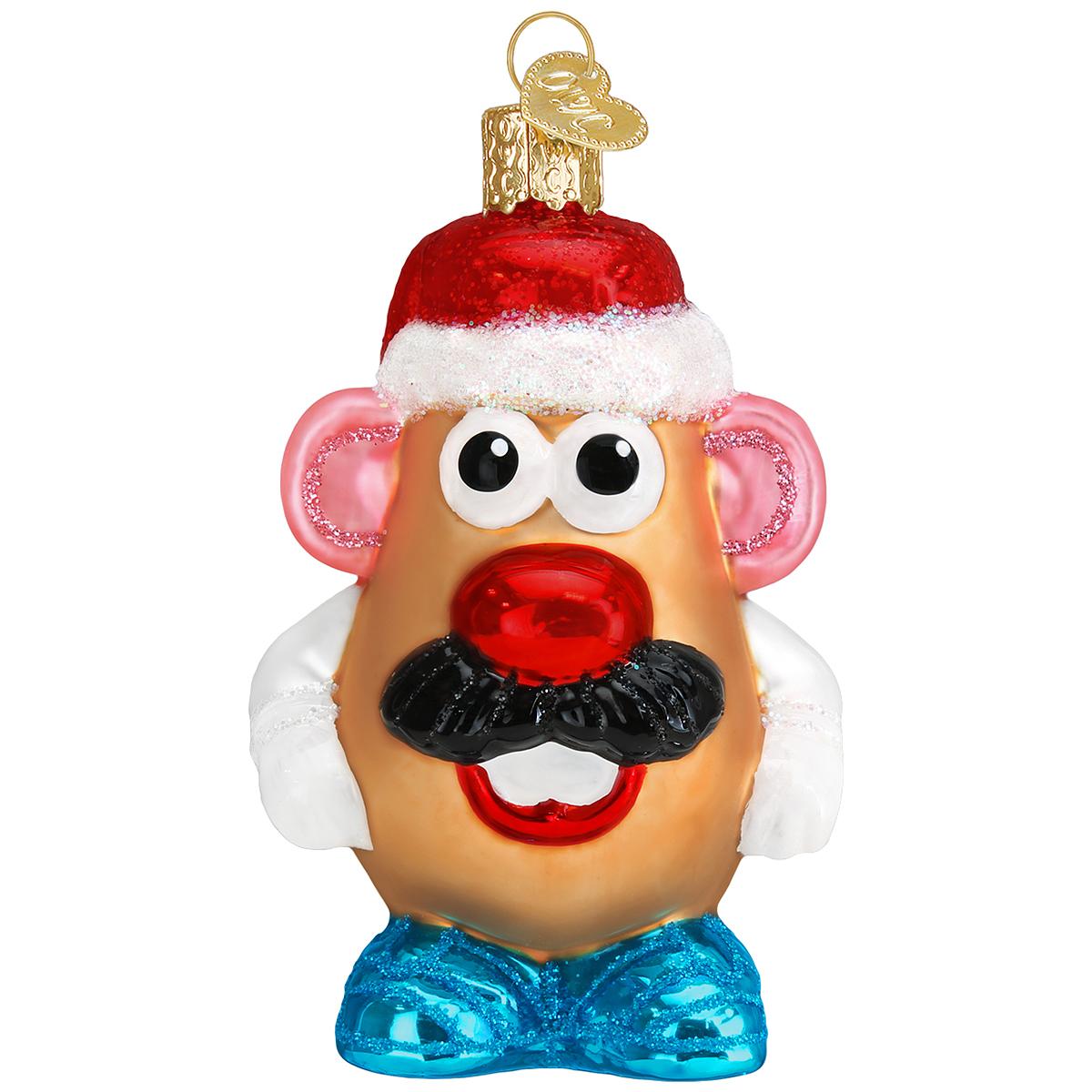 Mr. Potato Head Glass Ornament