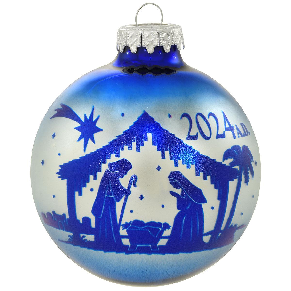 2024 Dated Nativity Ornament