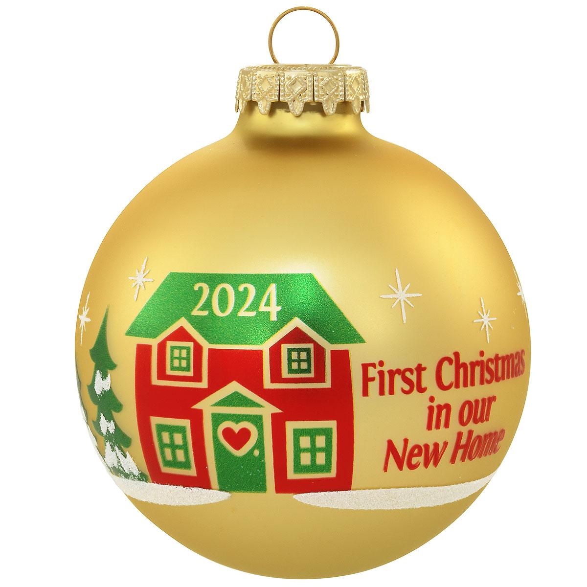 2024 First Christmas Our New Home