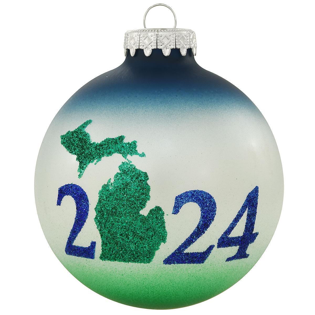 Michigan Dated 2024 Ornament