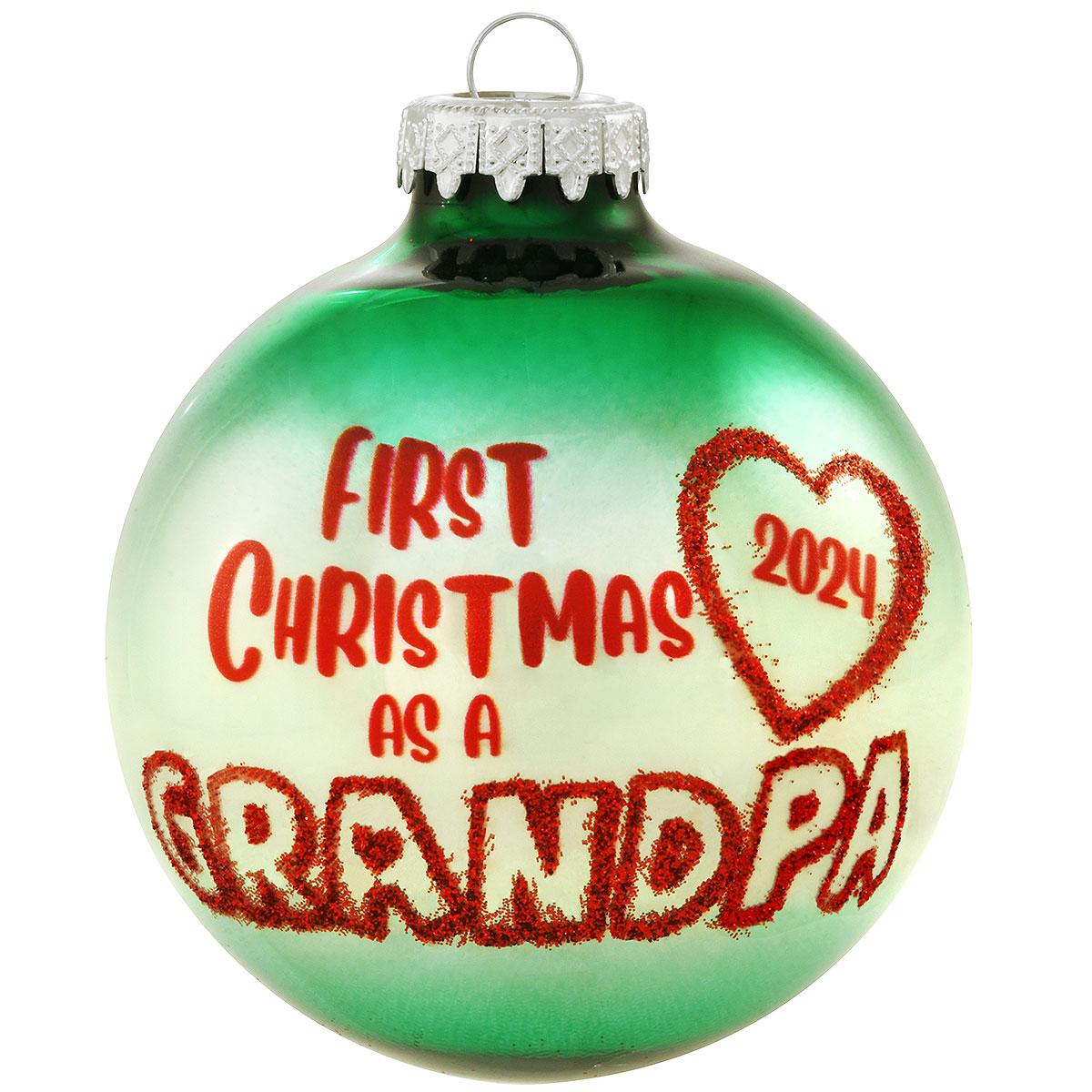 2024 First Christmas As Grandpa