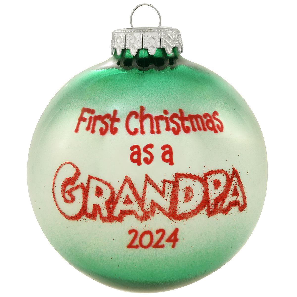 2024 First Christmas As Grandpa