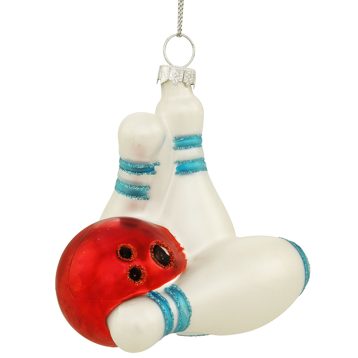 Bowling Ball And Pins Triple