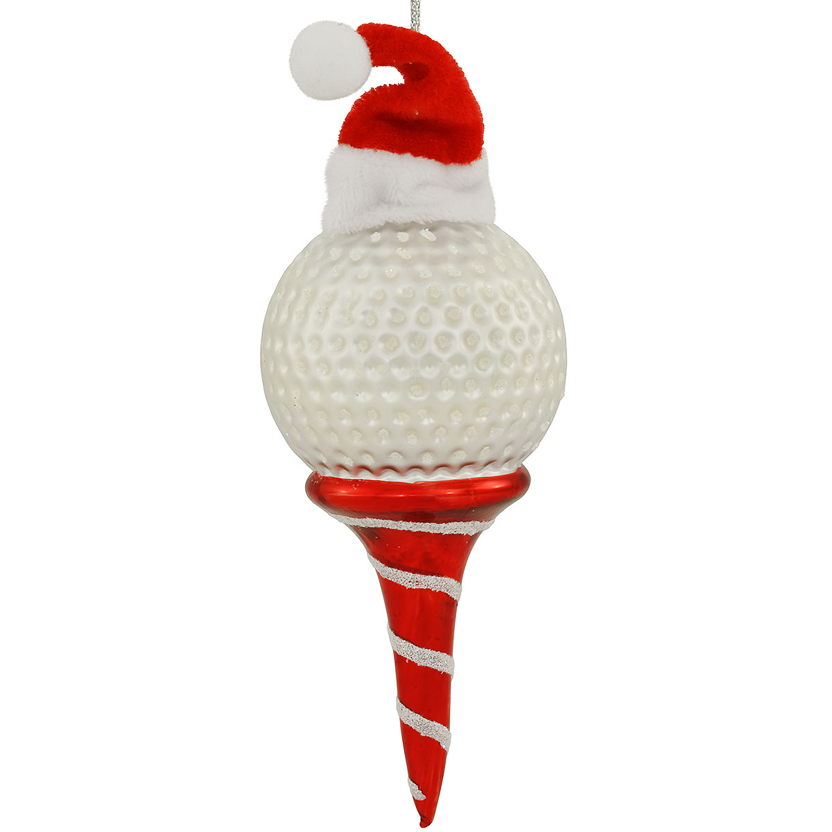 Golf Tee And Ball With Hat