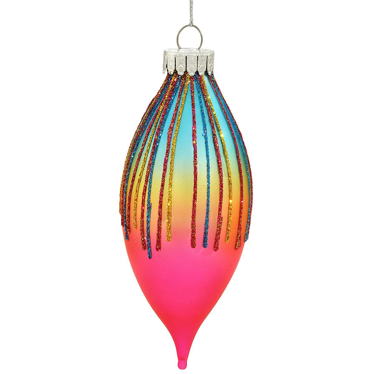 Jewel-Tone Multi Color Ornament