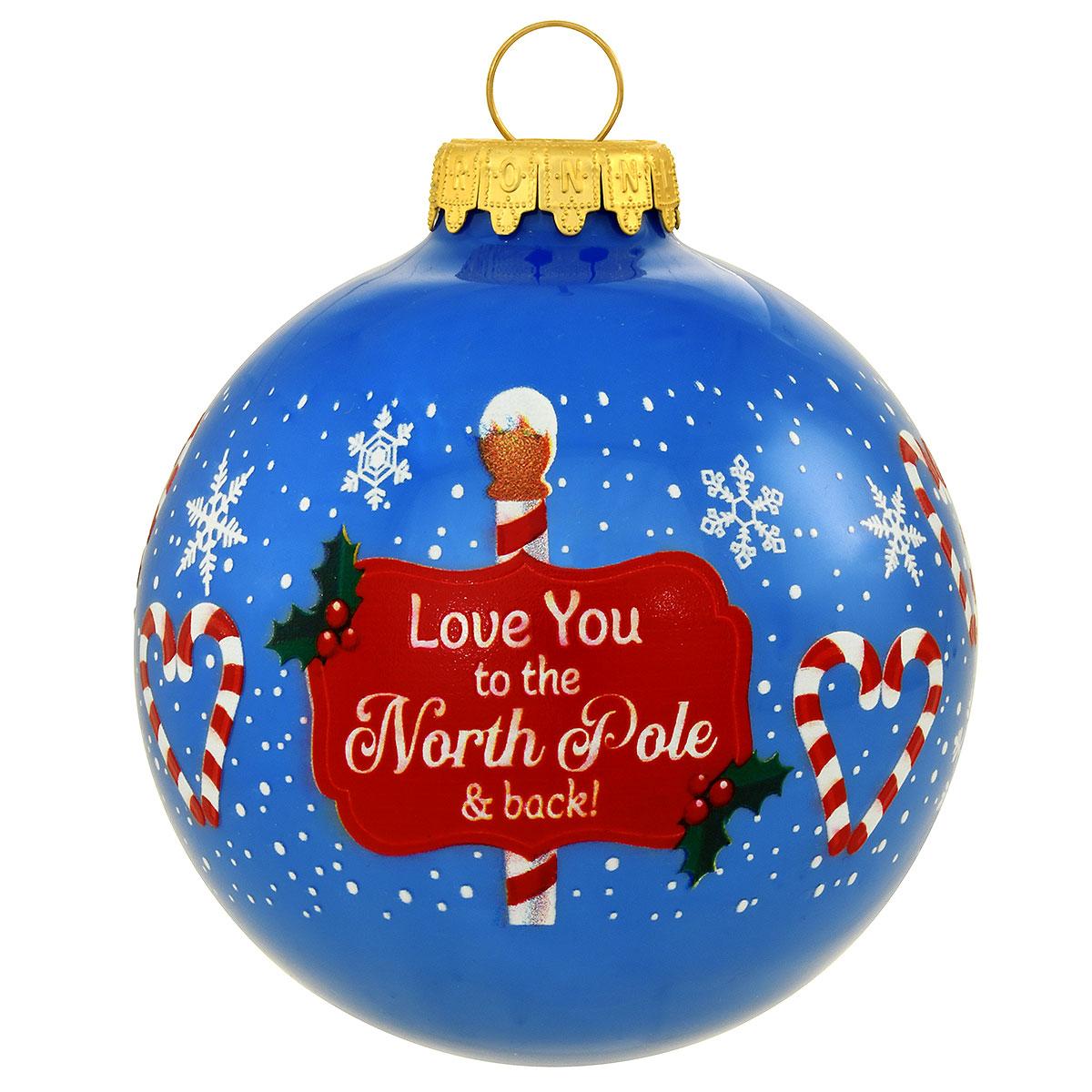 Love You To The North Pole Ornament