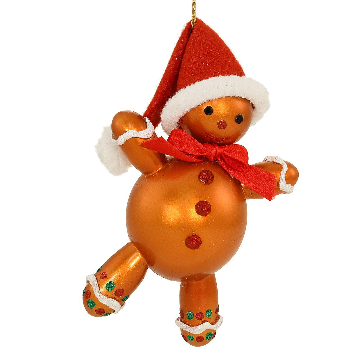 Gingerbread Santa Claus Ornament