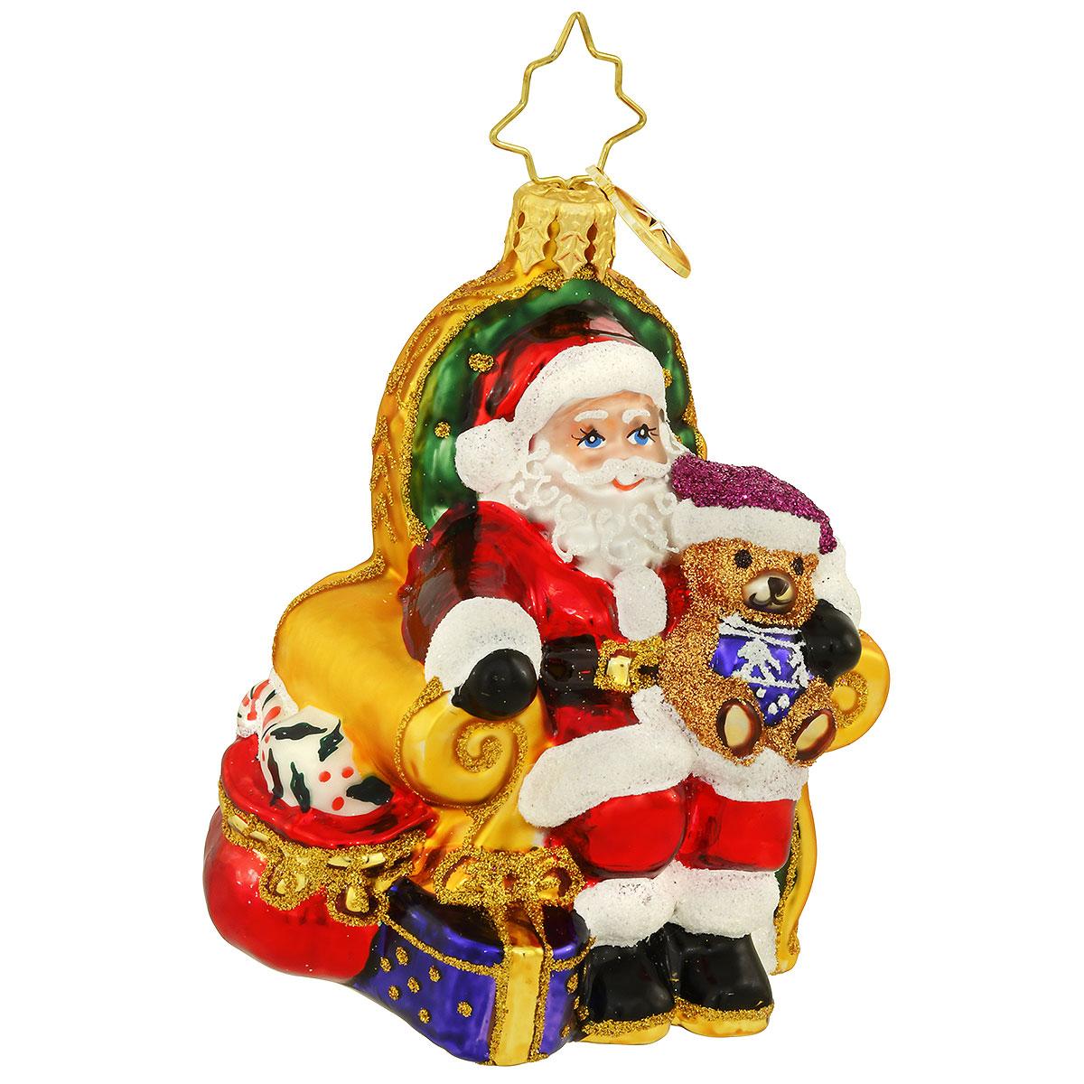 Strike A Pose Santa Gem Radko