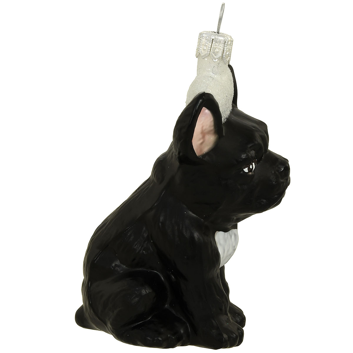 French Bulldog Glass Ornament