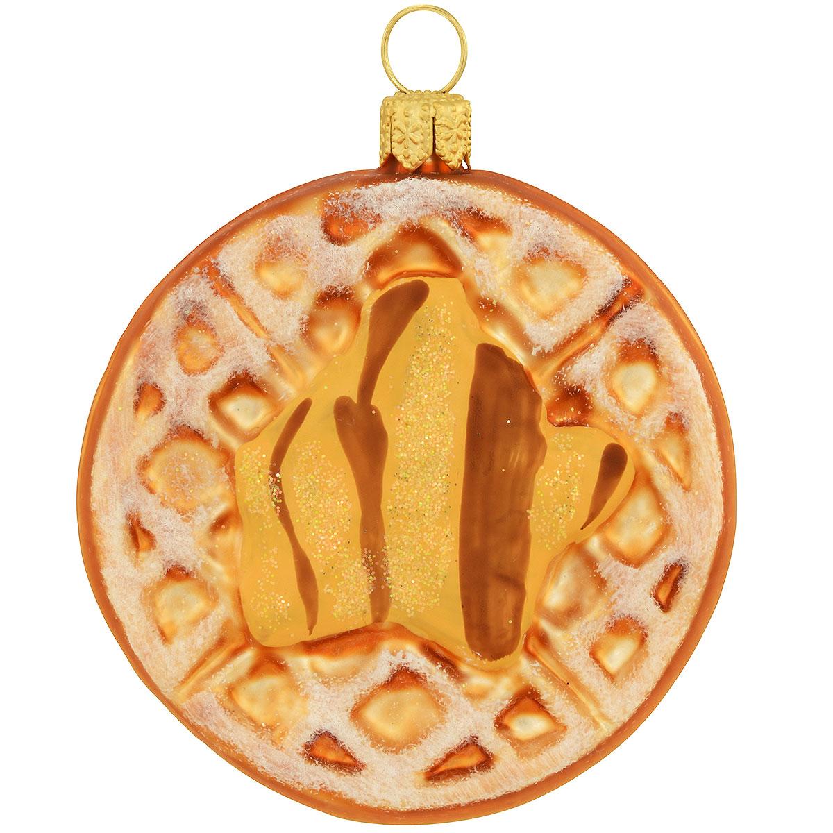 Breakfast Waffle With Butter