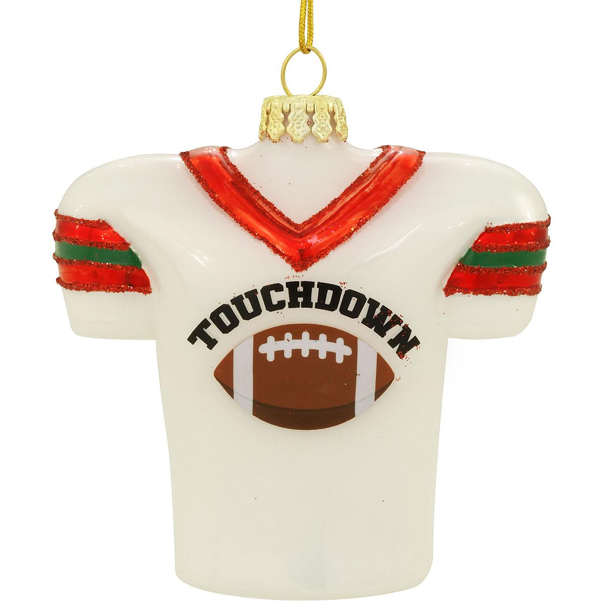 Touchdown Football Jersey Ornament