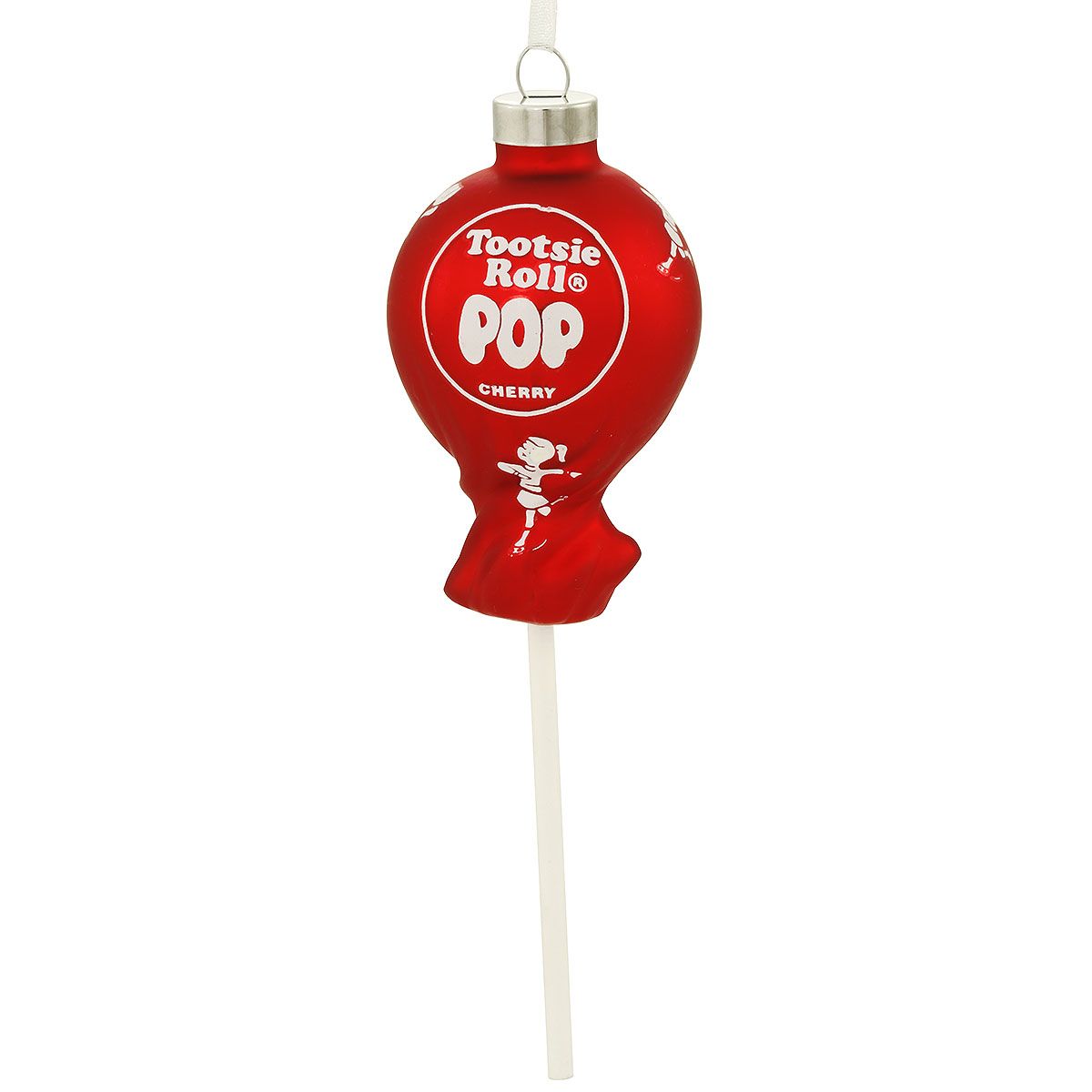 Cherry Tootsie Roll Pop Ornament