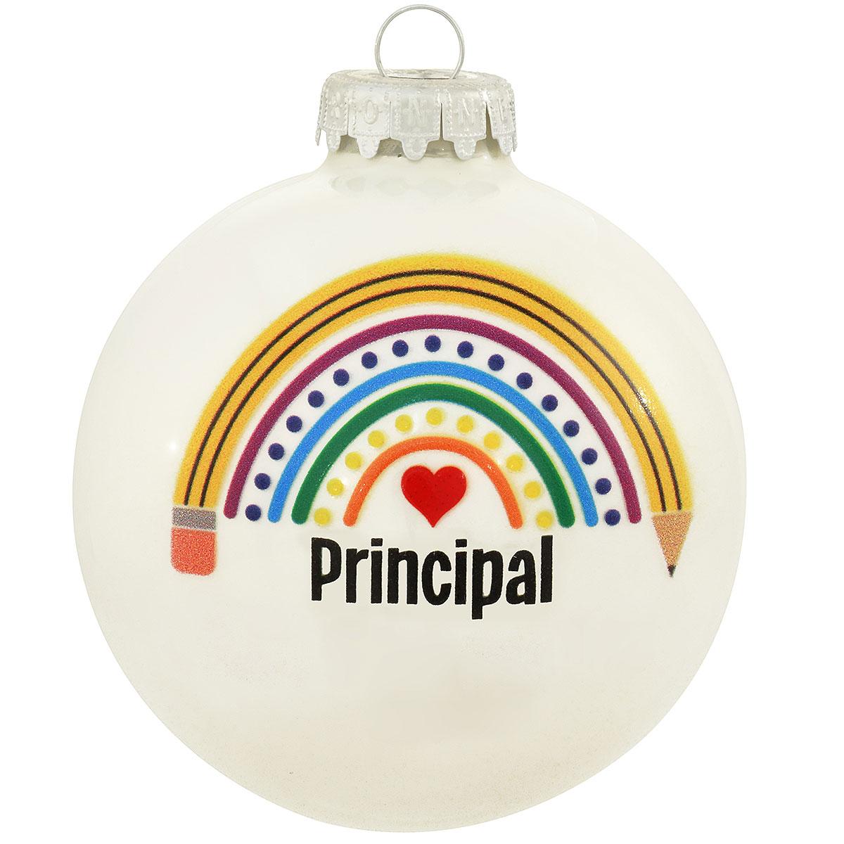 Personalized Principal Ornament