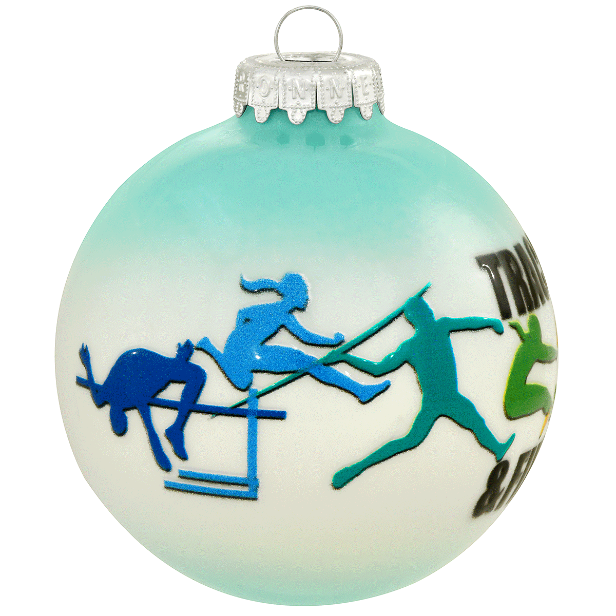 Track And Field 2 Tone Ornament