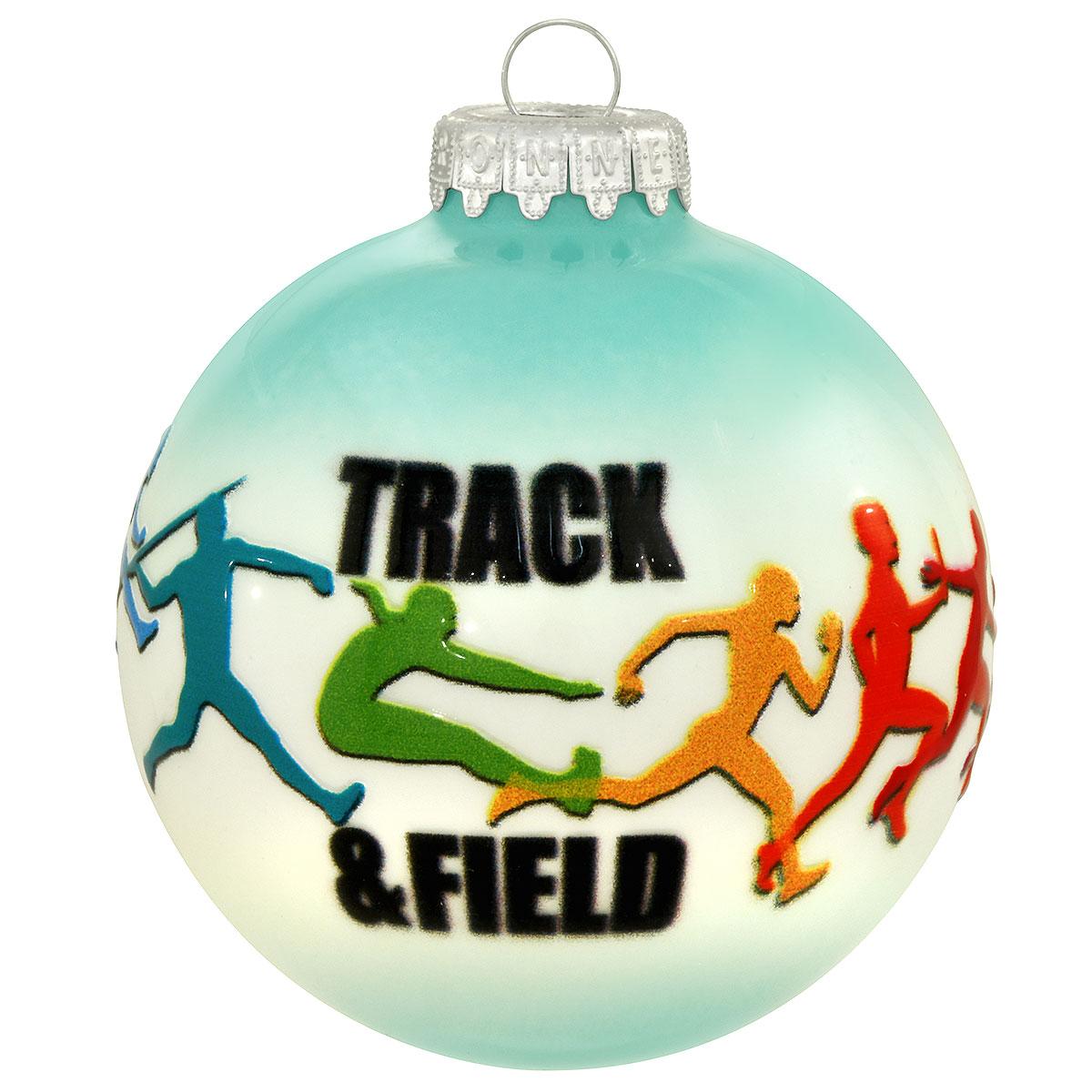 Track And Field 2 Tone Ornament