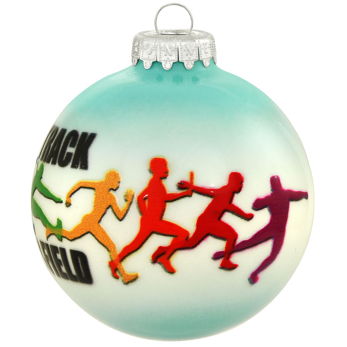 Track And Field 2 Tone Ornament