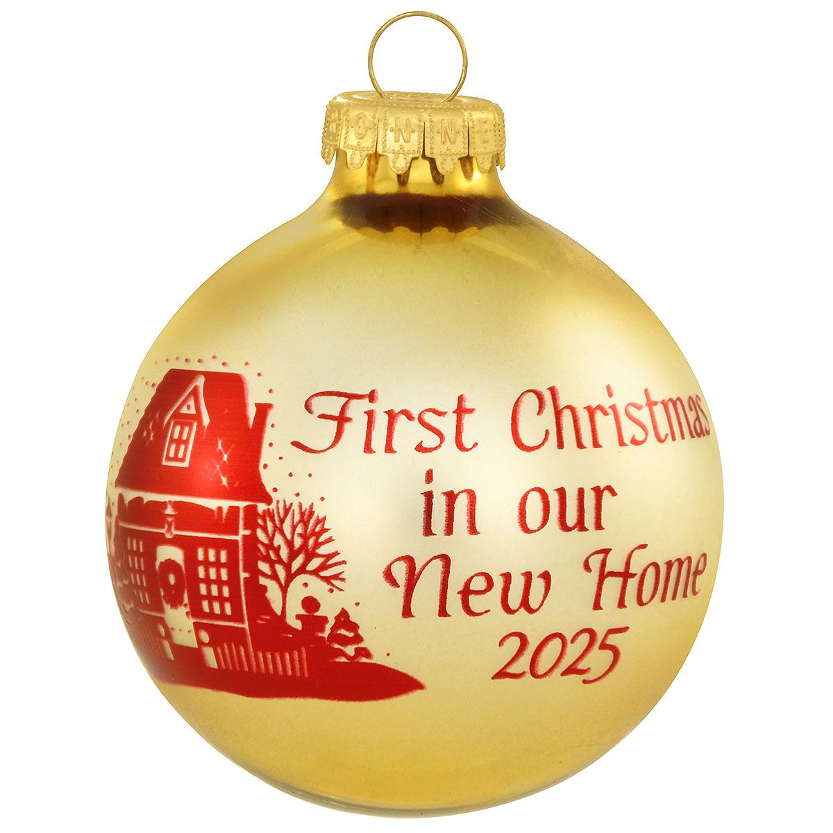 2025 First Christmas Our New Home