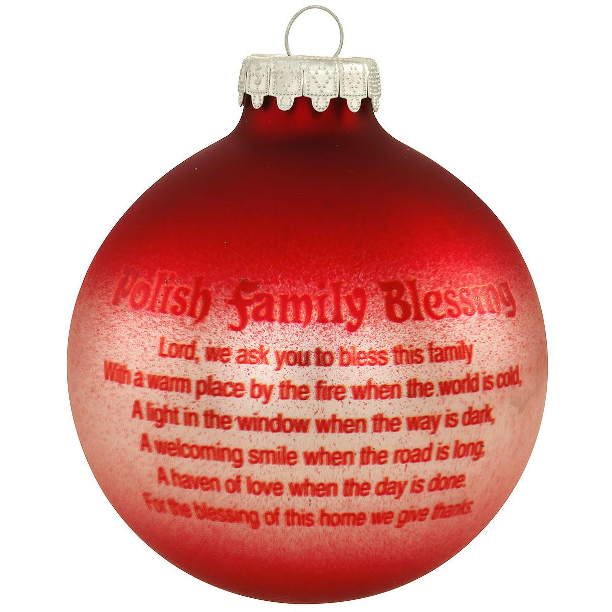Dated Polish 2025 Ornament