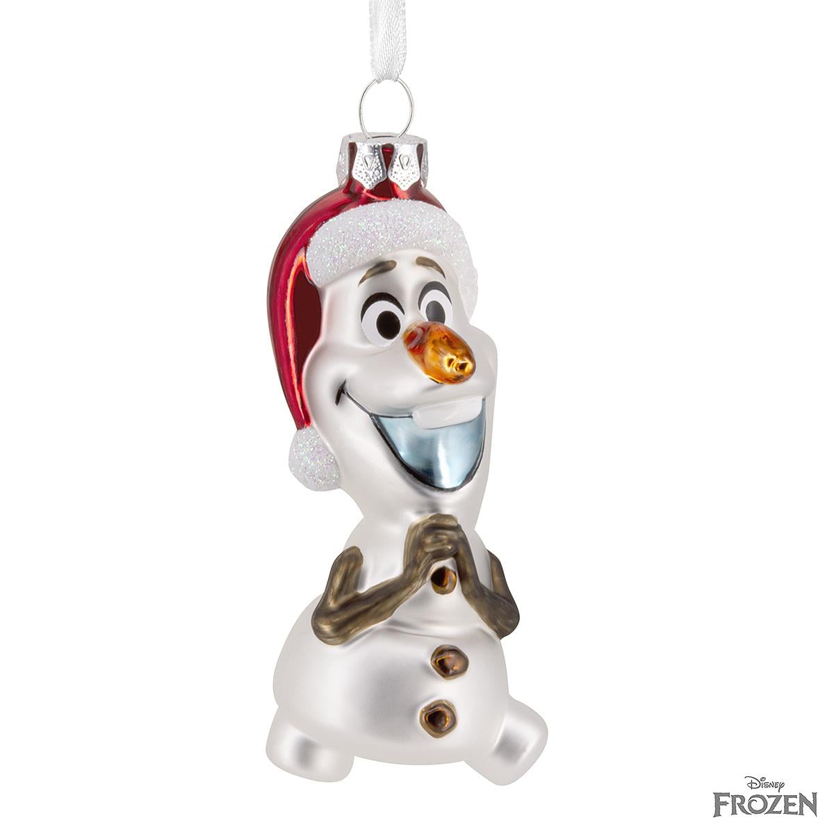 Olaf Hallmark Glass Ornament