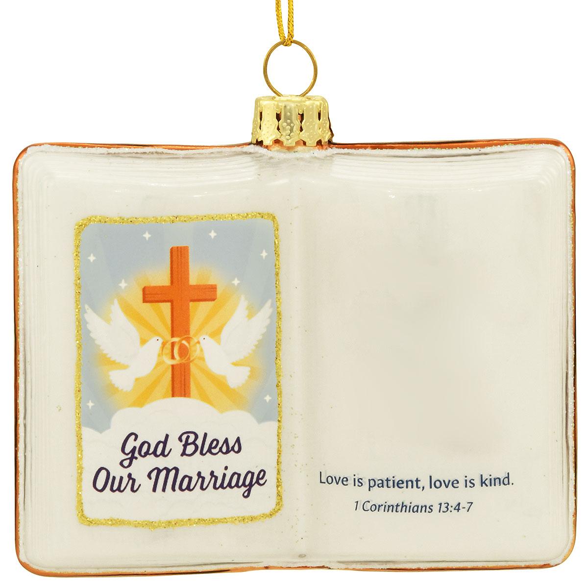 Personalized God Bless Our Marriage