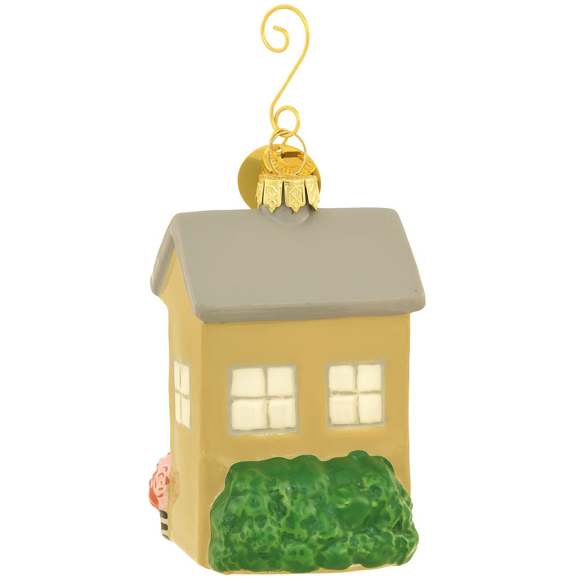 Welcome House Glass Ornament