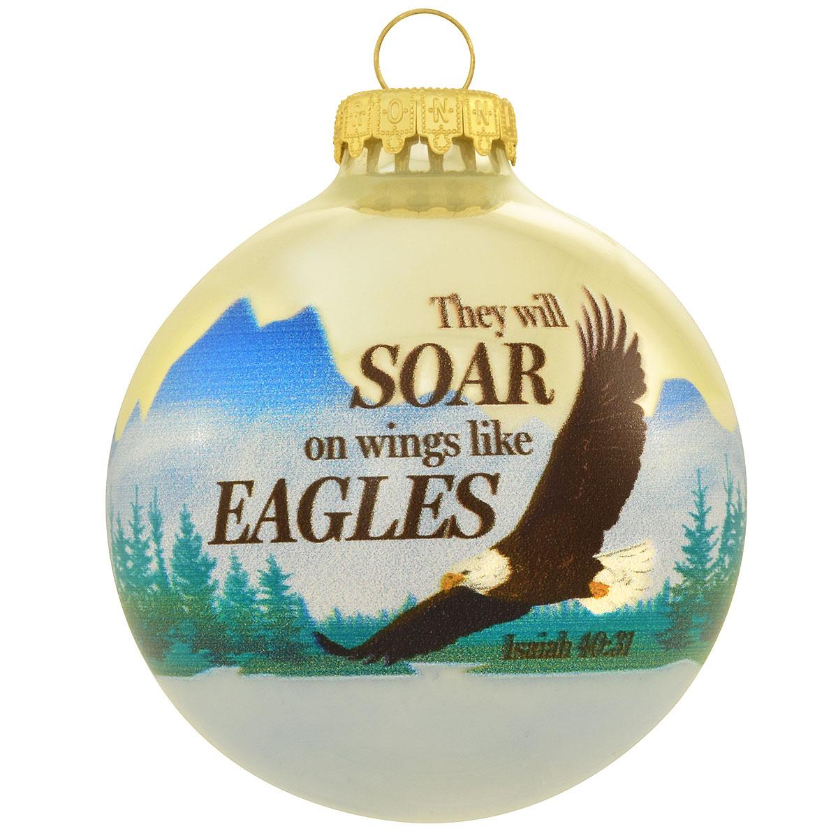 Soar On Wings Like Angels Ornament