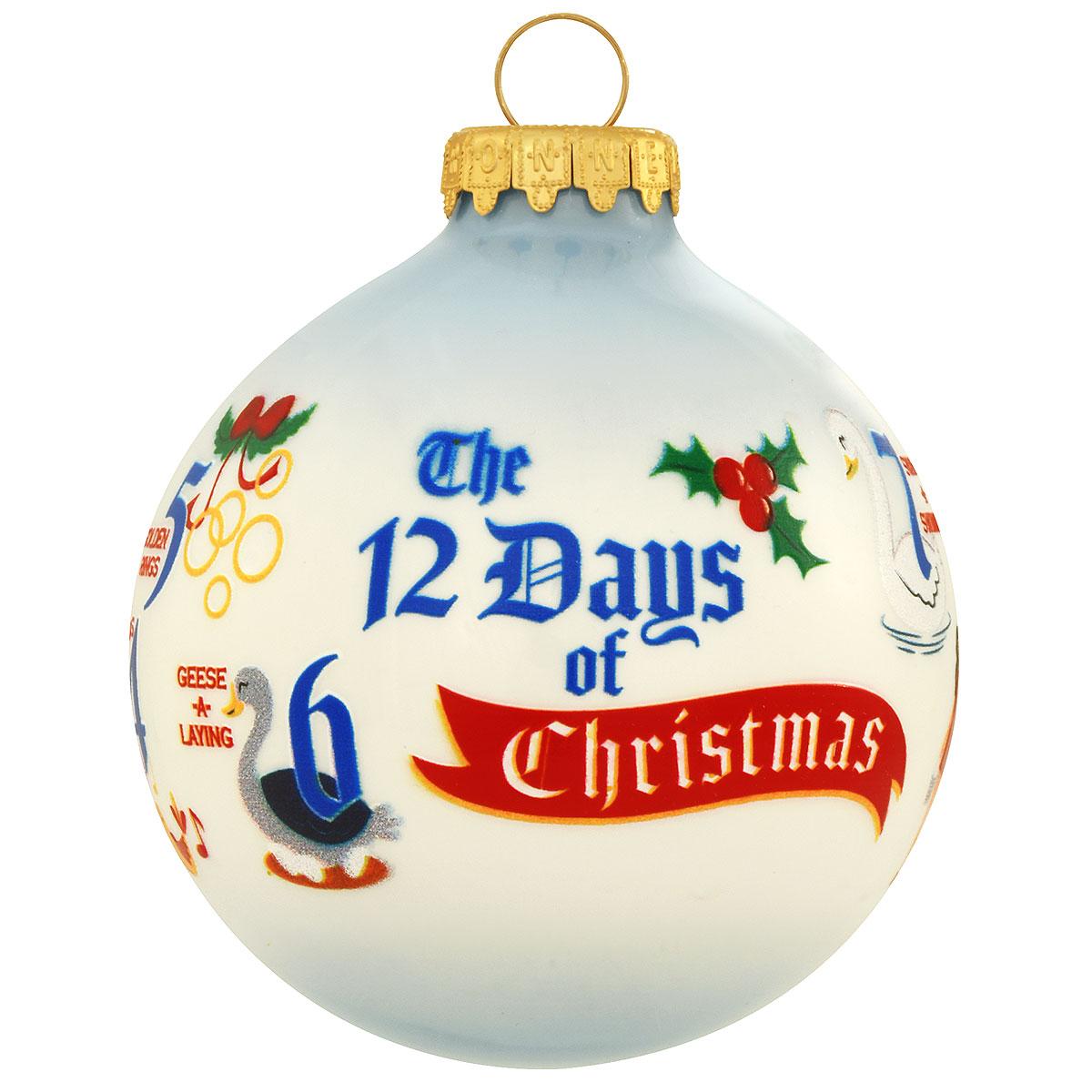 12 Days Of Christmas Ornament