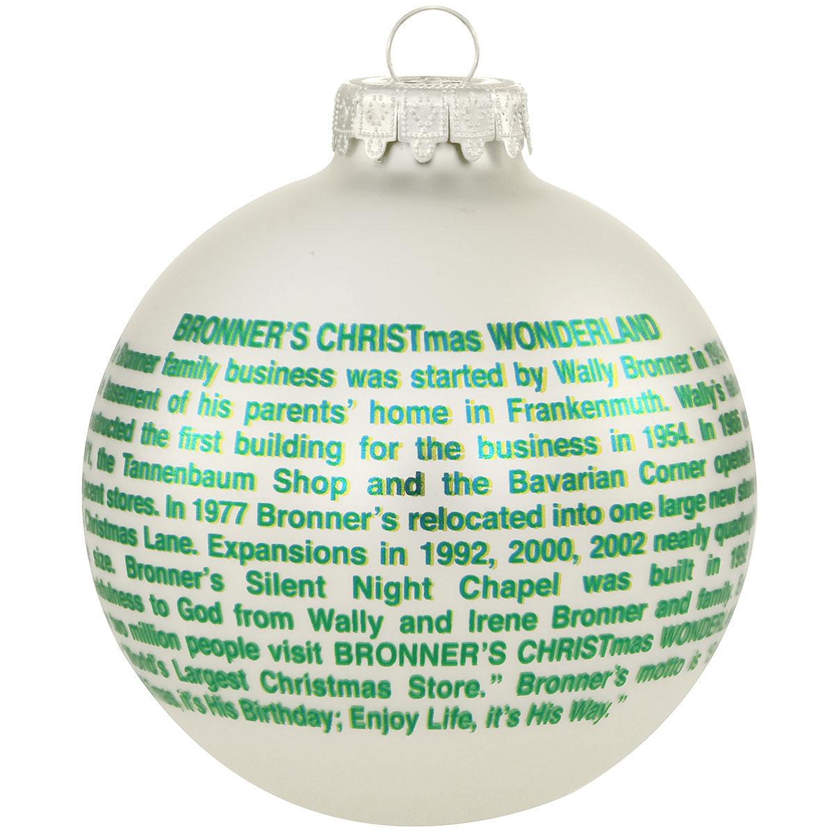 Bronner’s Logo 80th Anniversary