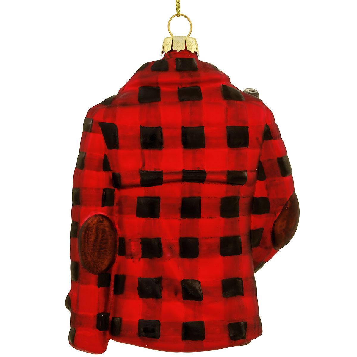 Flannel Hunting Coat With Gun