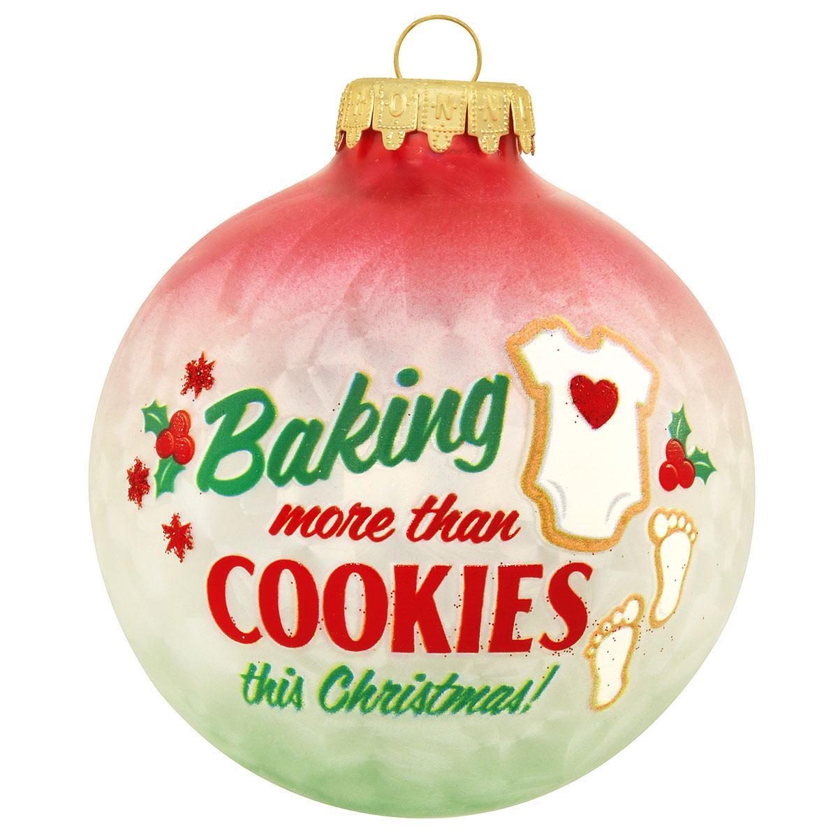 Baking More Than Cookies Ornament