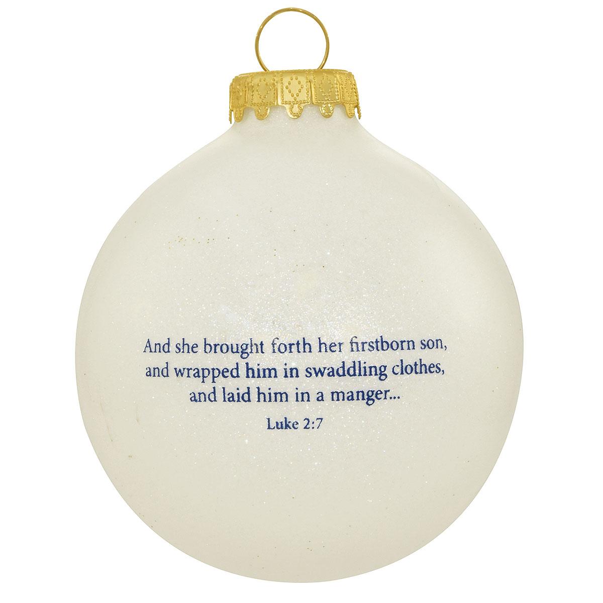 Mary And Baby Jesus Ornament