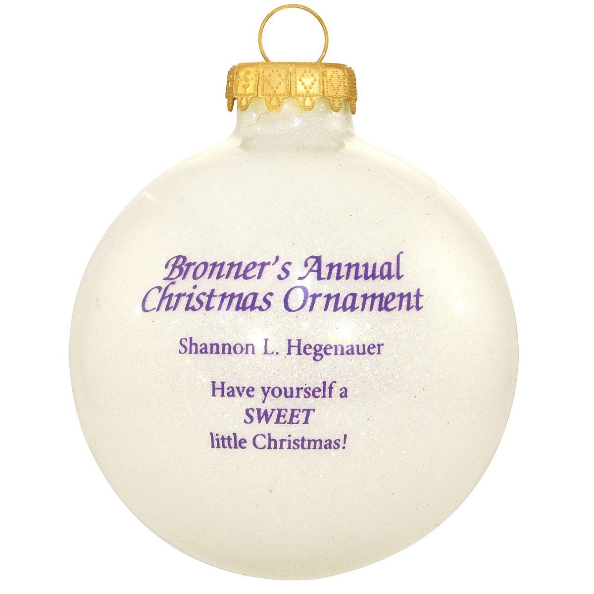 Bronner’s Annual 2025 Ornament