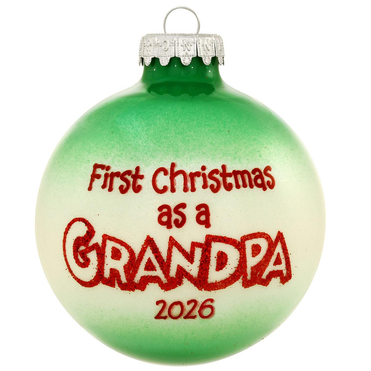 First Christmas As A Grandpa 2026